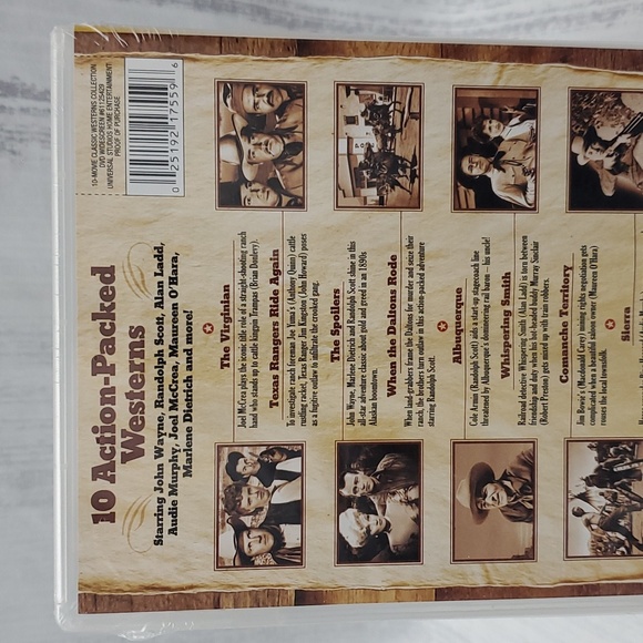 DVD: 10 Classic Western Movie Collection in 1 Box - Picture 3 of 8